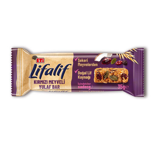 ETİ LİFALİF KIRMIZI MEYVELİ BAR 35 GR