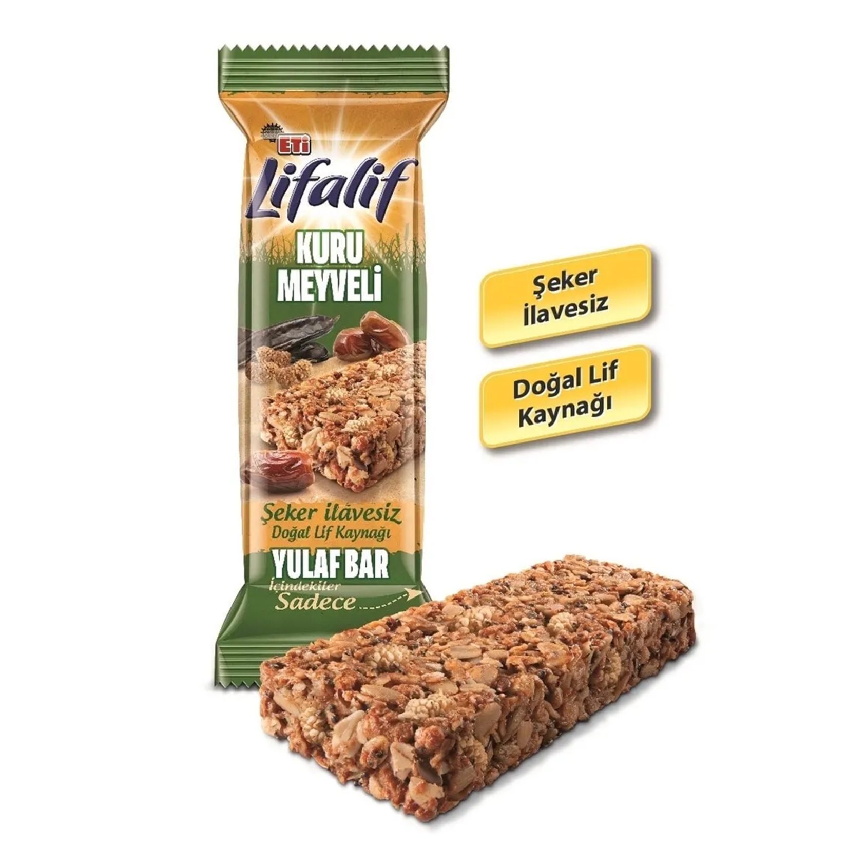 ETİ LİFALİF KURU MEYVELİ YULAF BAR 35 GR