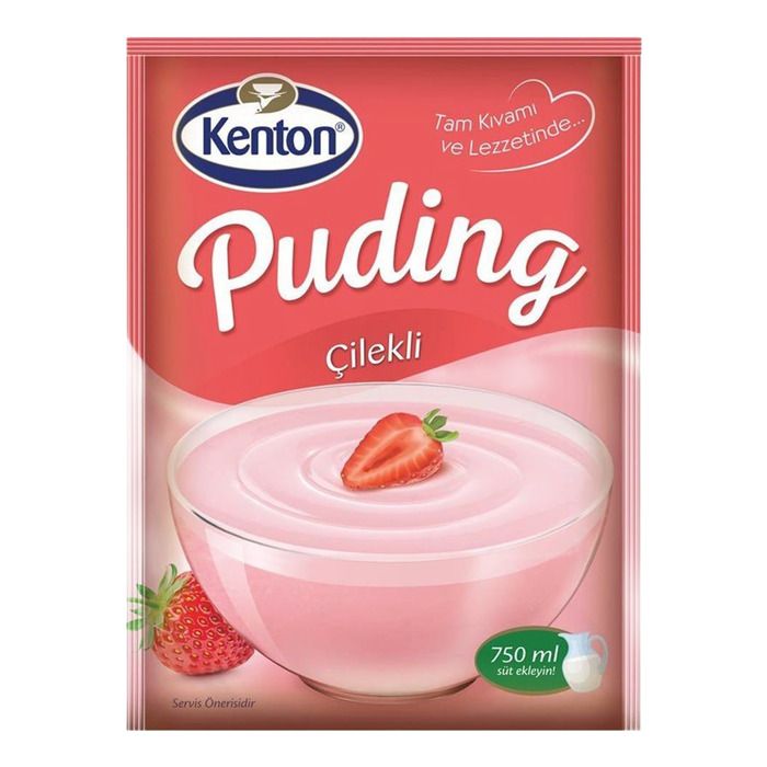 KENTON ÇİLEKLİ PUDİNG 125 GR