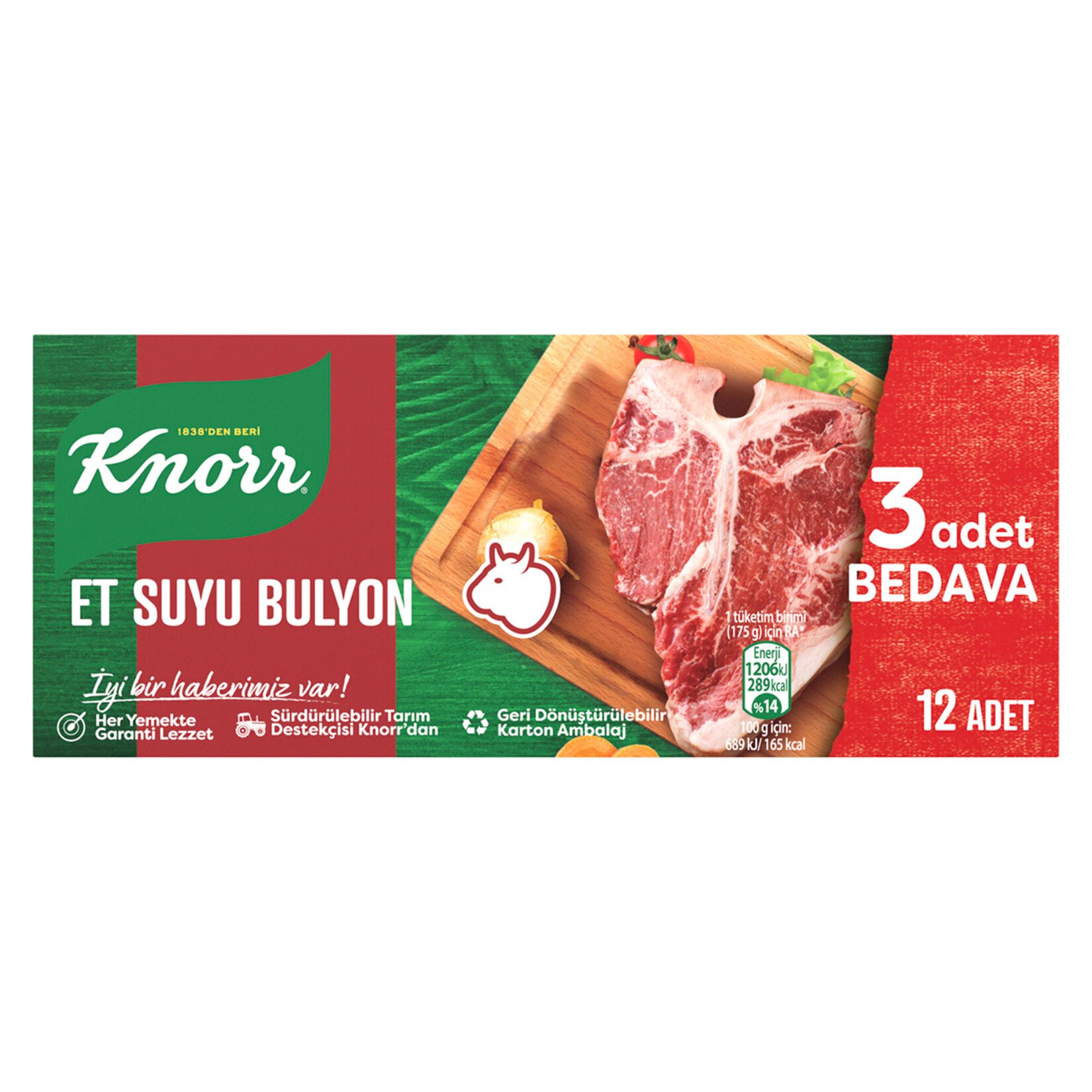KNORR ET BULYON 12'Lİ