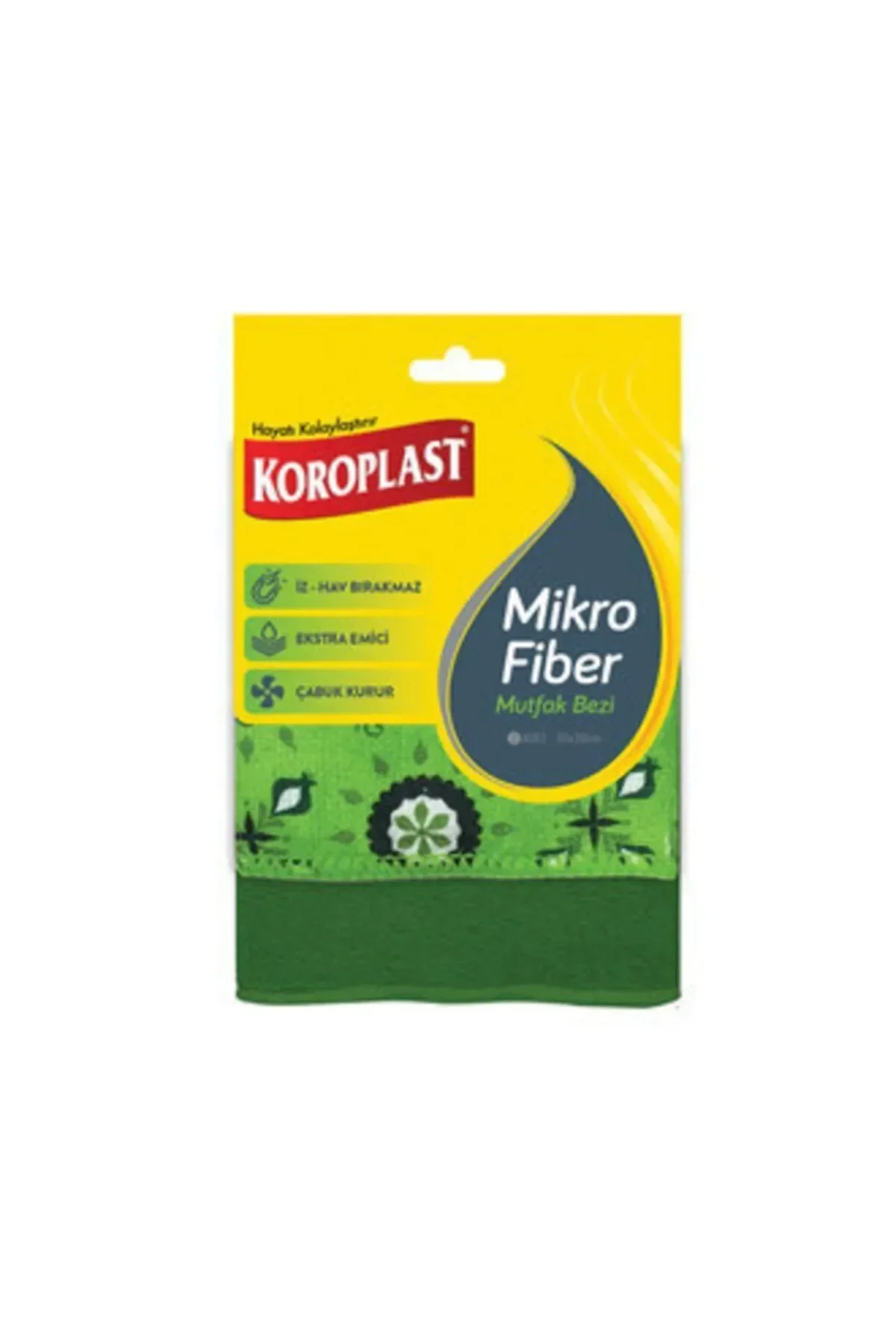 KOROPLAST MİKROFİBER BEZ 2'Lİ