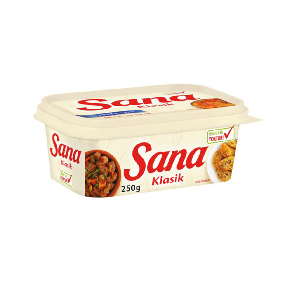 SANA MARGARİN KLASİK KASE  250 GR