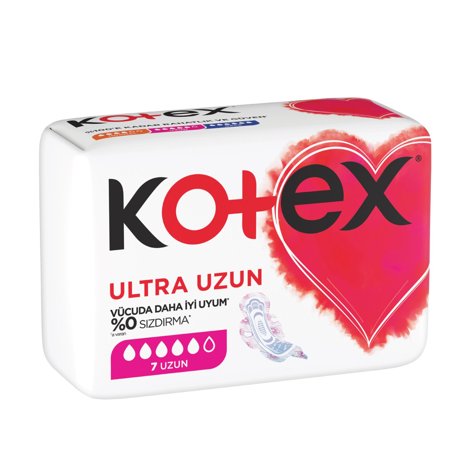 KOTEX ULTRA UZUN 7'Lİ PED