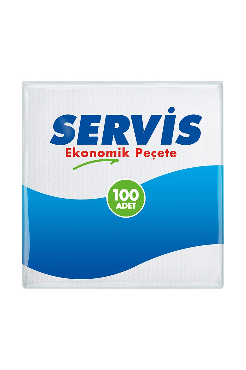 SERVİS KARE PEÇETE 100 YAPRAK