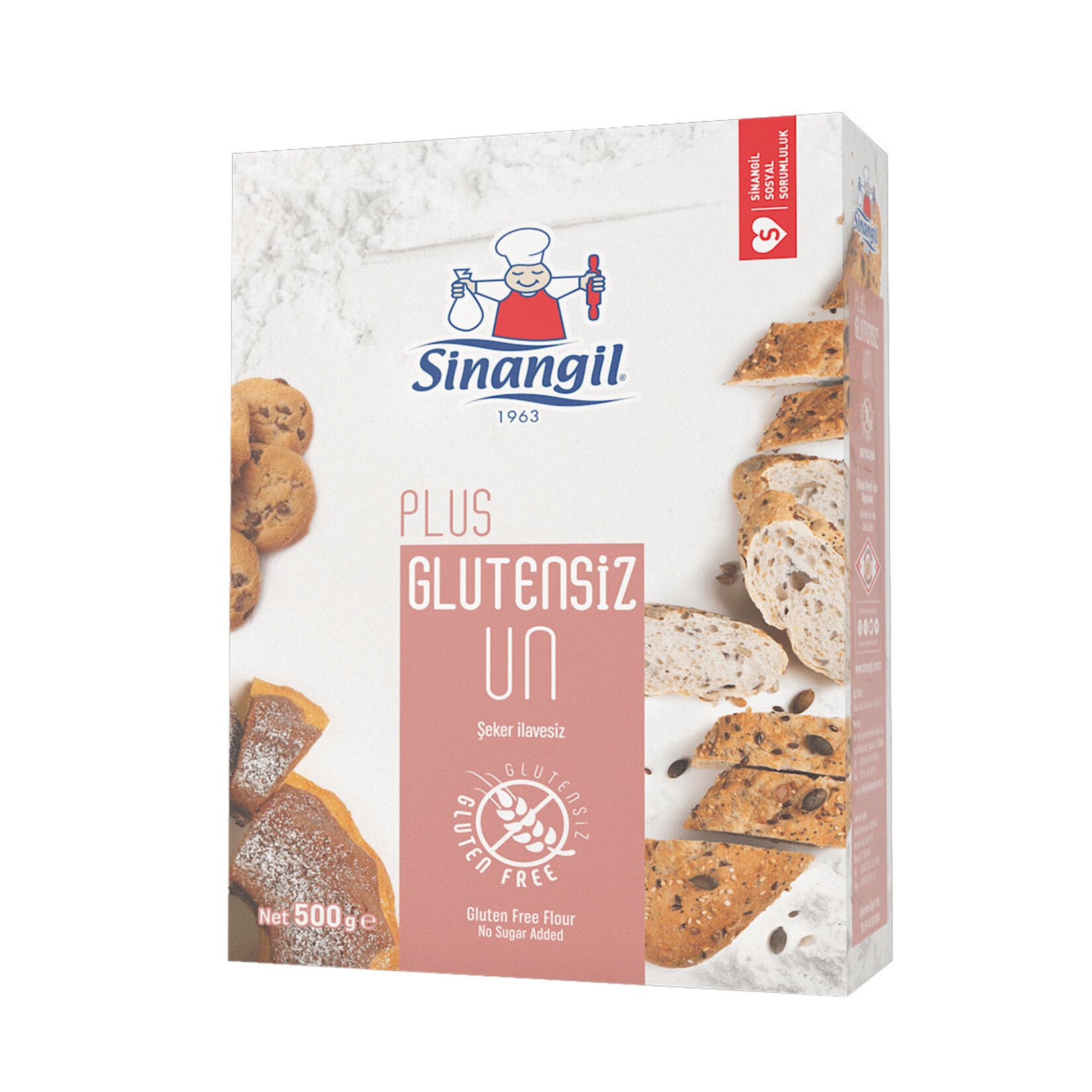 SİNANGİL PLUS GLUTENSİZ UN 500 GR