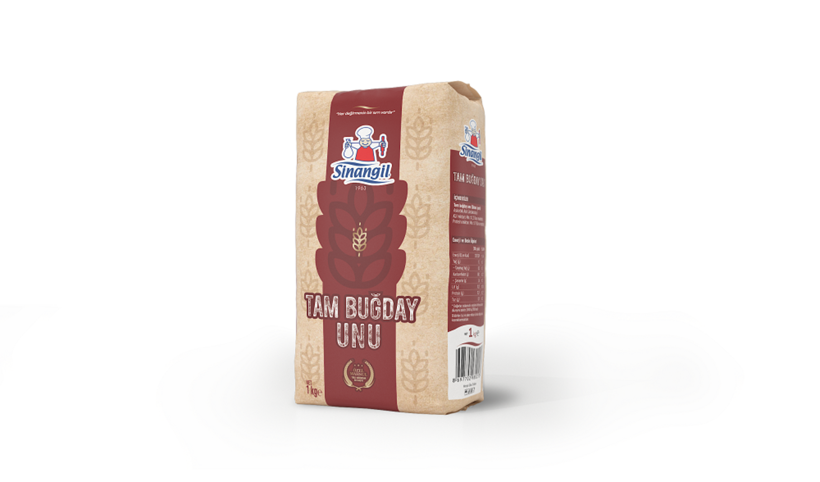 SİNANGİL TAM BUĞDAY UNU 1 KG