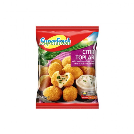 SUPERFRESH ÇITIR TOPLAR 360 GR