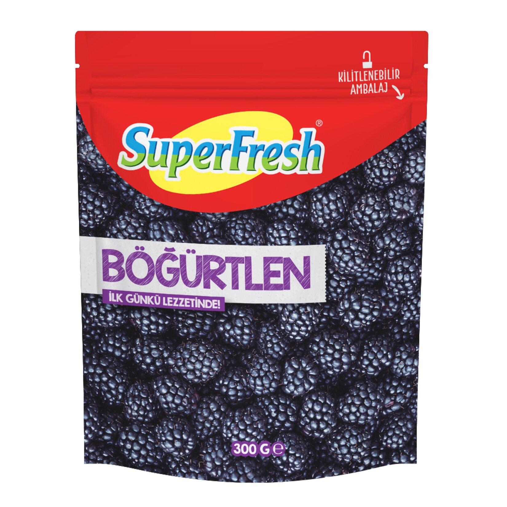 SUPERFRESH DONDURULMUŞ BÖĞÜRTLEN 300 GR