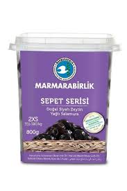 MARMARABİRLİK SİYAH ZEYTİN (2XS) 800 GR
