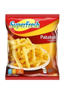 SUPERFRESH HAZIR PATATES 800 GR