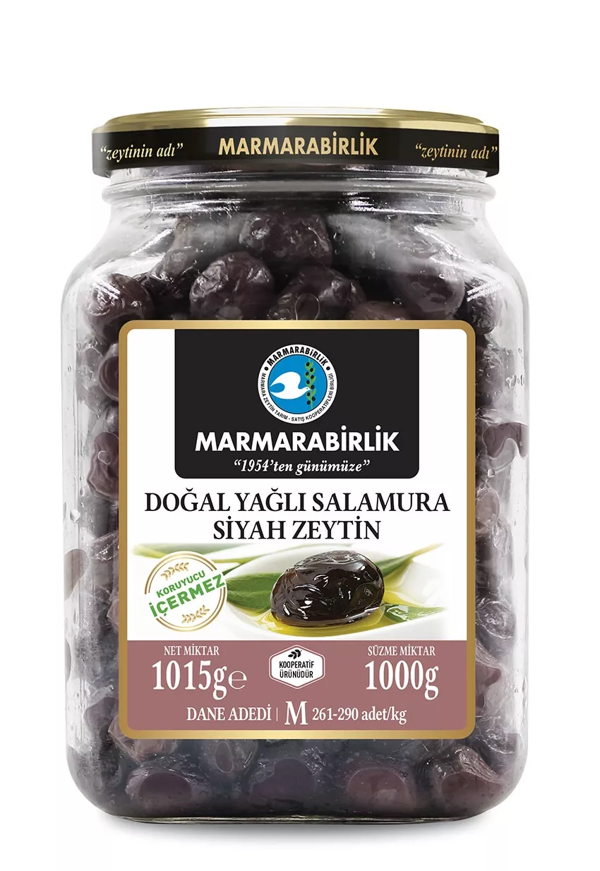 MARMARABİRLİK YAĞLI ZEYTİN (M) 1 KG