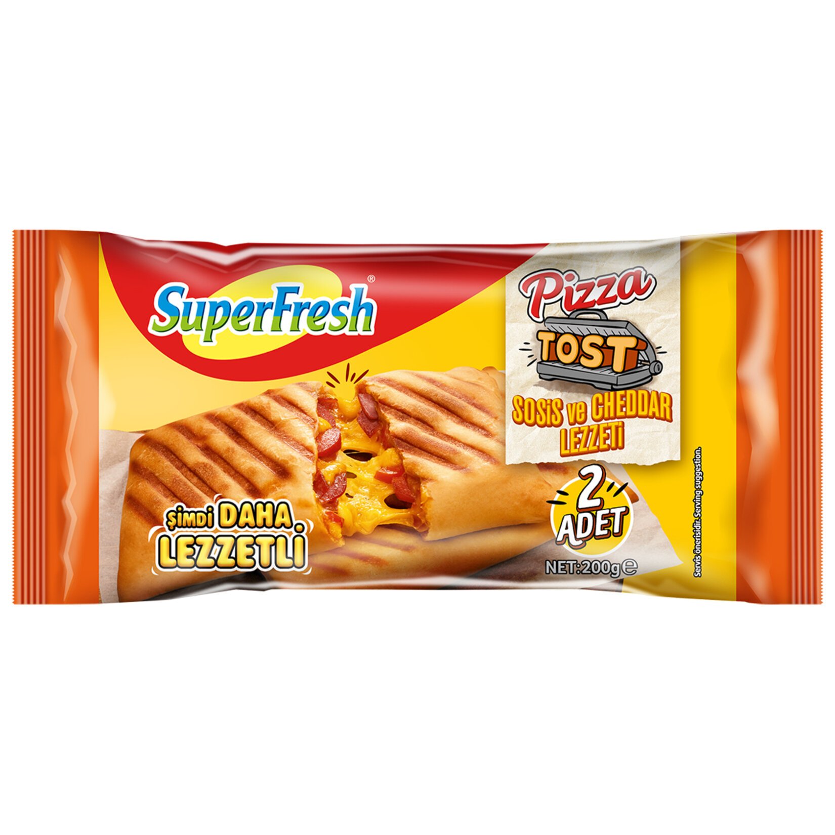 SUPERFRESH KLASİK PİZZA TOST 200 GR