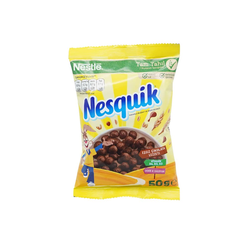NESQUİK KAHVALTILIK MISIR GEVREĞİ 50 GR