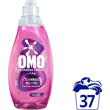 OMO EXPRESS FRESH RENKLİ&SİYAH İÇİN SIVI DETERJAN 1,480ML