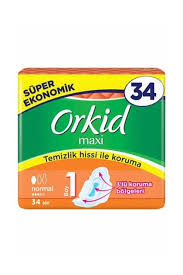 ORKİD NO:1 MAXİ NORMAL 34'LÜ PED