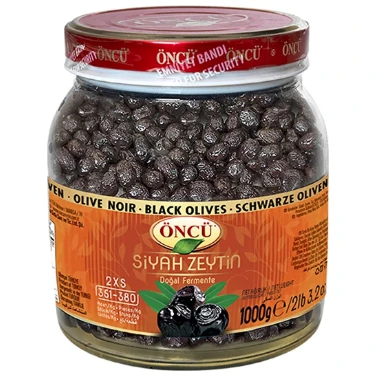 ÖNCÜ SİYAH ZEYTİN (2XS) 1 KG