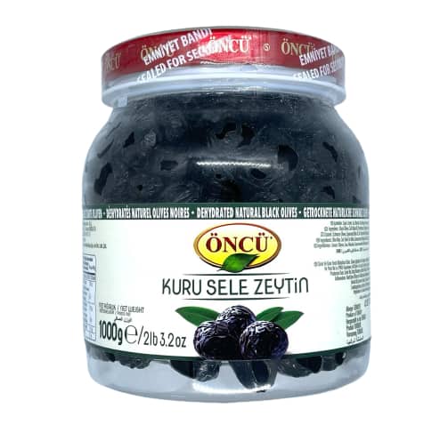 ÖNCÜ SİYAH ZEYTİN KURU SELE 1 KG