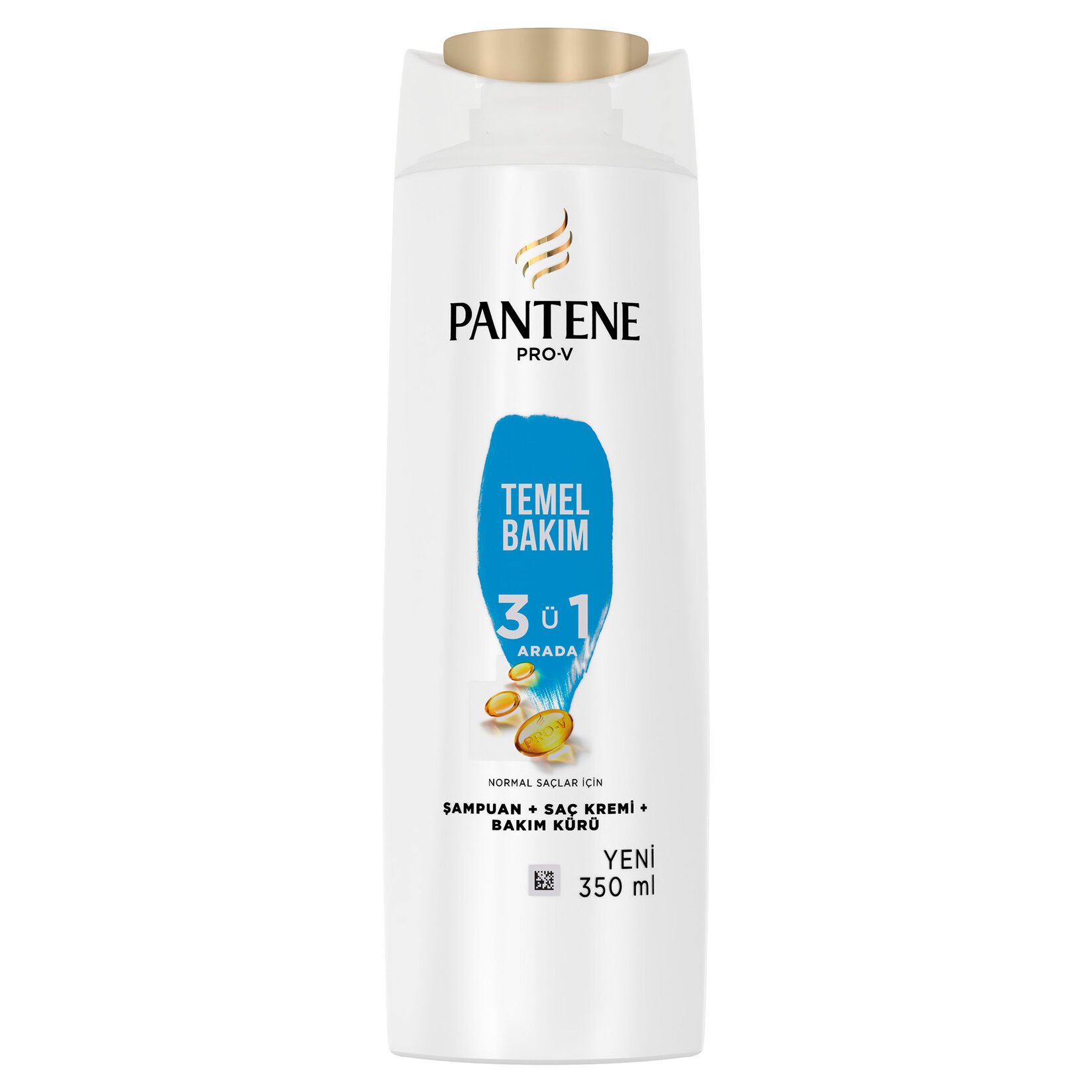 PANTENE 3'Ü 1 ARADA TEMEL BAKIM ŞAMPUAN  350ML
