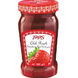 TUNAS ÇİLEK REÇEL 800 GR