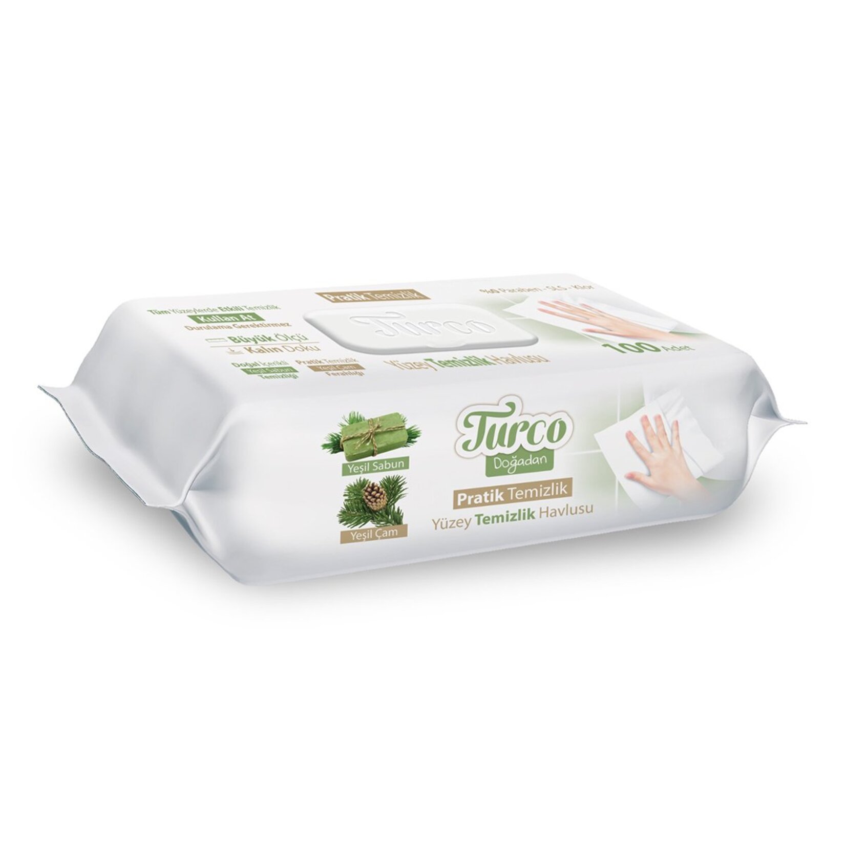 TURCO YÜZEY TEMİZLİK HAVLUSU 100'LU