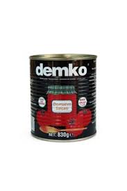 DEMKO DOMATES SALÇASI TENEKE 830 GR
