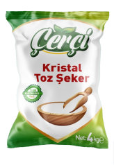 ÇERÇİ TOZ ŞEKER 4 KG