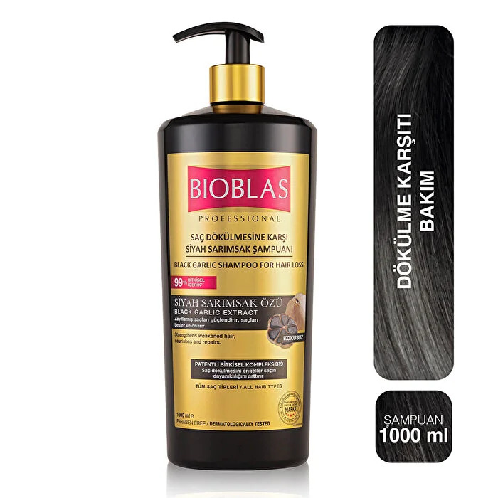 BİOBLAS SAÇ DÖKÜLMESİNE KARŞI SİYAH SARIMSAK ŞAMPUANI