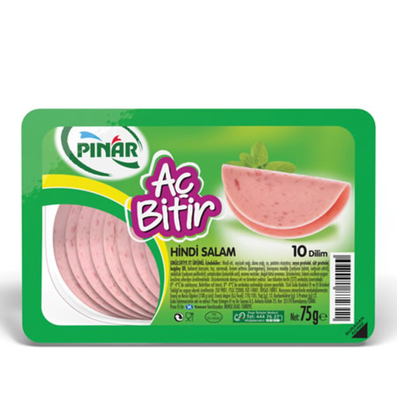 PINAR AÇ BİTİR SALAM 60 GR