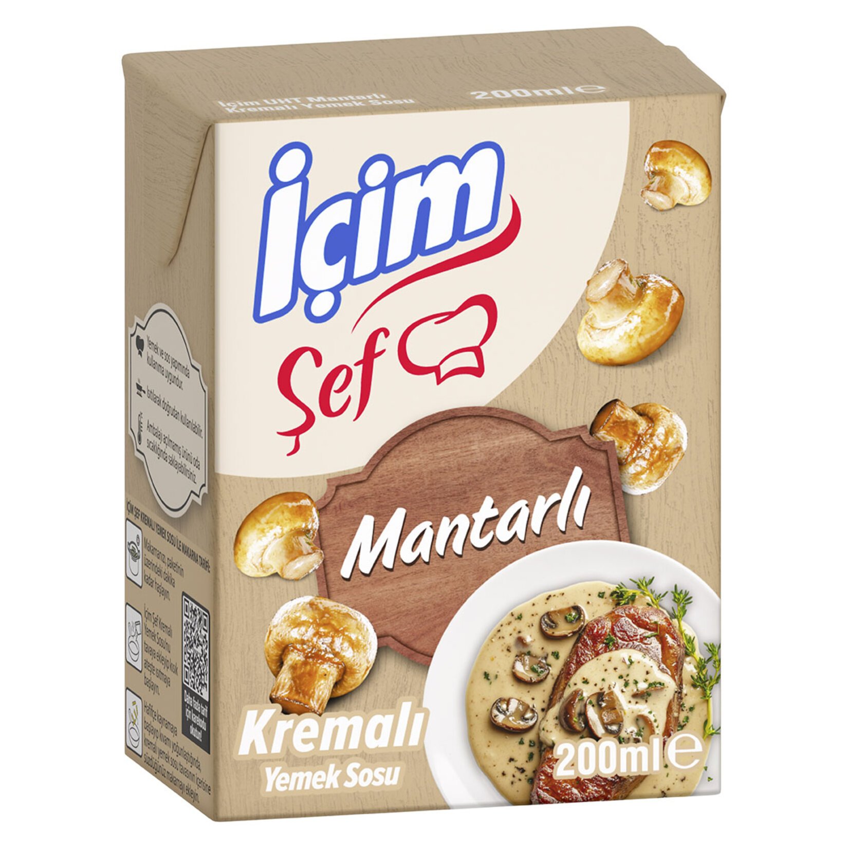 İÇİM MANTARLI KREMA 200 ML