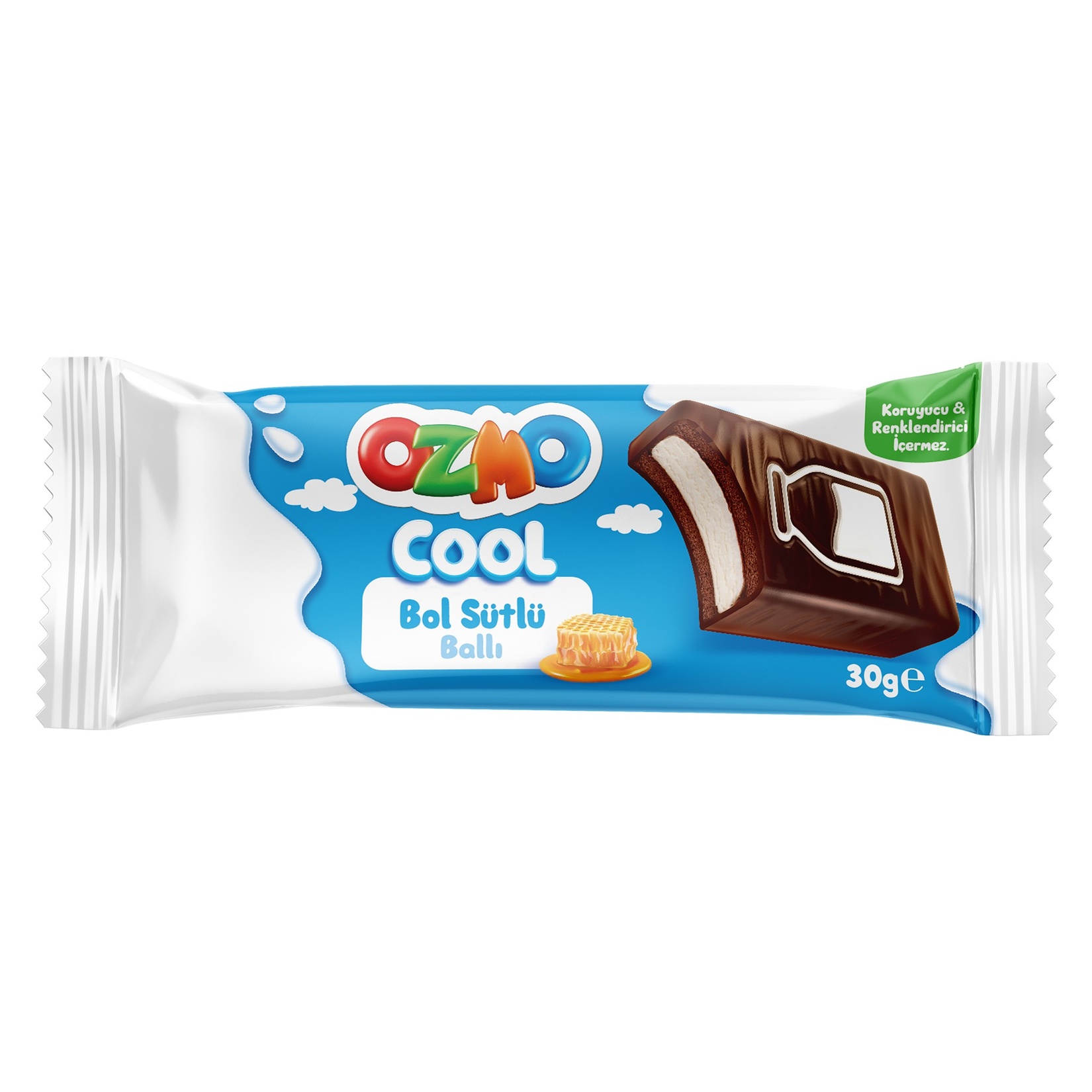 OZMO COOL SÜTLÜ BALLI KEK 30 GR