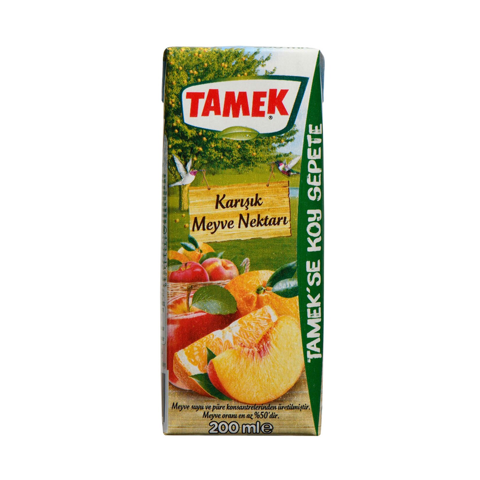 TAMEK KARIŞIK MEYVESUYU 200ML