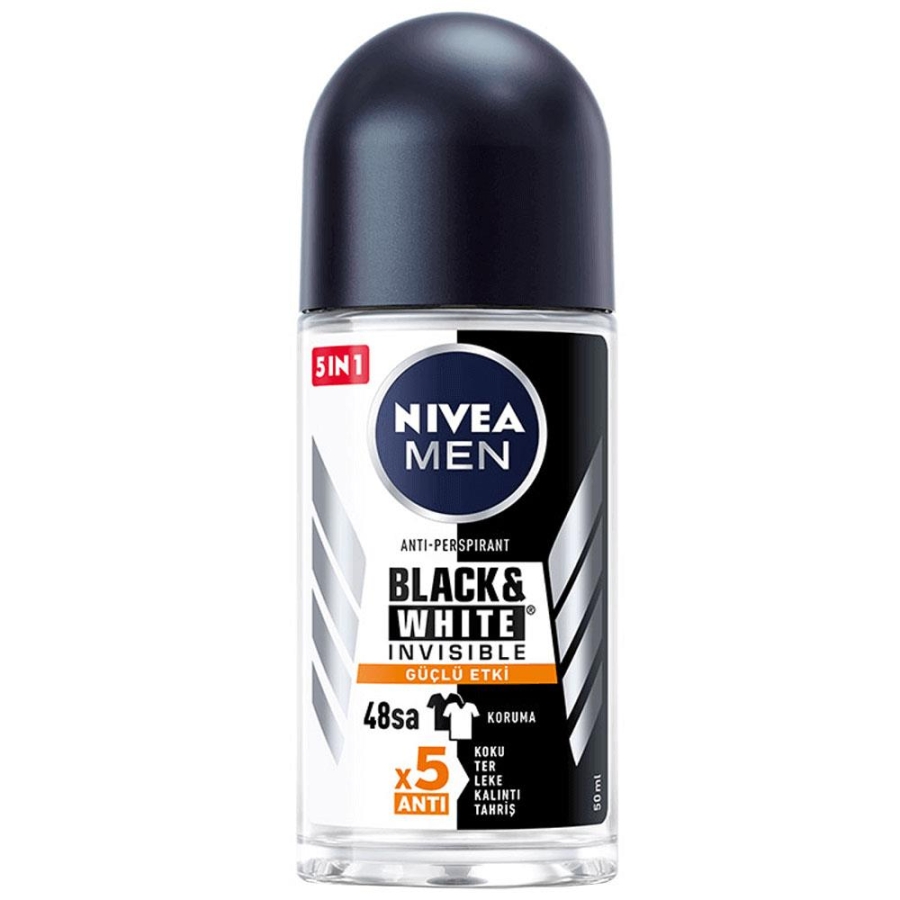 NIVEA MEN BLACK & WHITE ROLL ON 50 ML