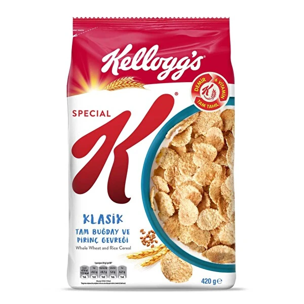 SPECIAL K SADE KAHVALTILIK GEVREK 420 GR
