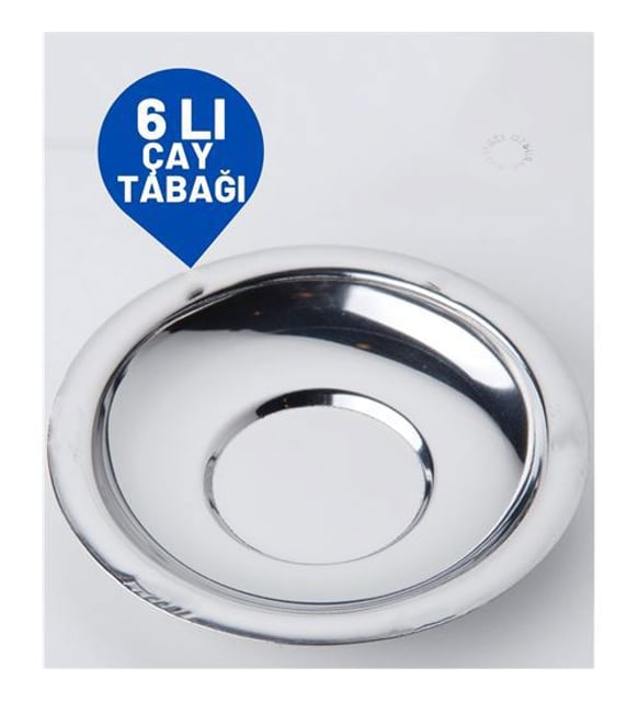 FLEXİ ÇAY TABAĞI 6'LI