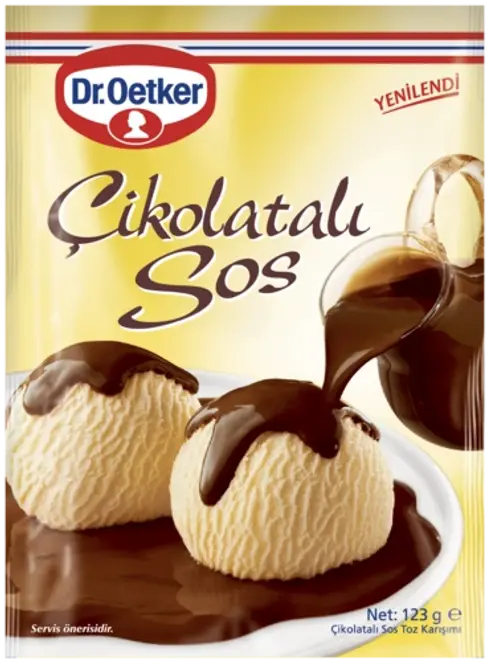DR.OETKER ÇİKOLOATA SOS 123 GR