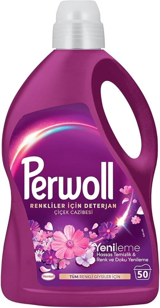 PERWOLL RENKLİLER İÇİN ÇİÇEK CAZİBESİ SIVI DETERJAN   2,97 LT
