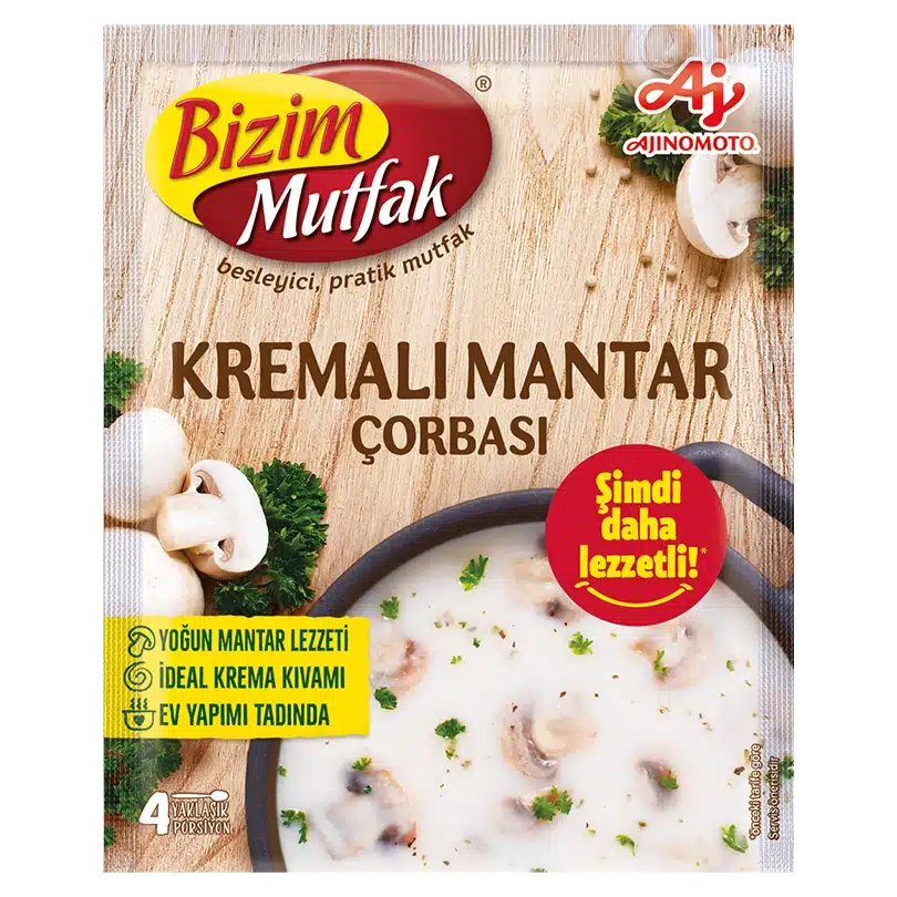 BİZİM KREMALI MANTAR HAZIR ÇORBA 62 GR