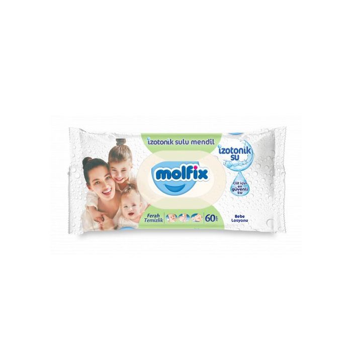 MOLFİX ISLAK MENDİL FERAH TEMİZLİK 60'LI